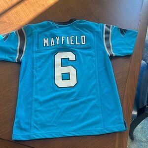 NFL PANTHERS Teal Jersey with Nike Logo